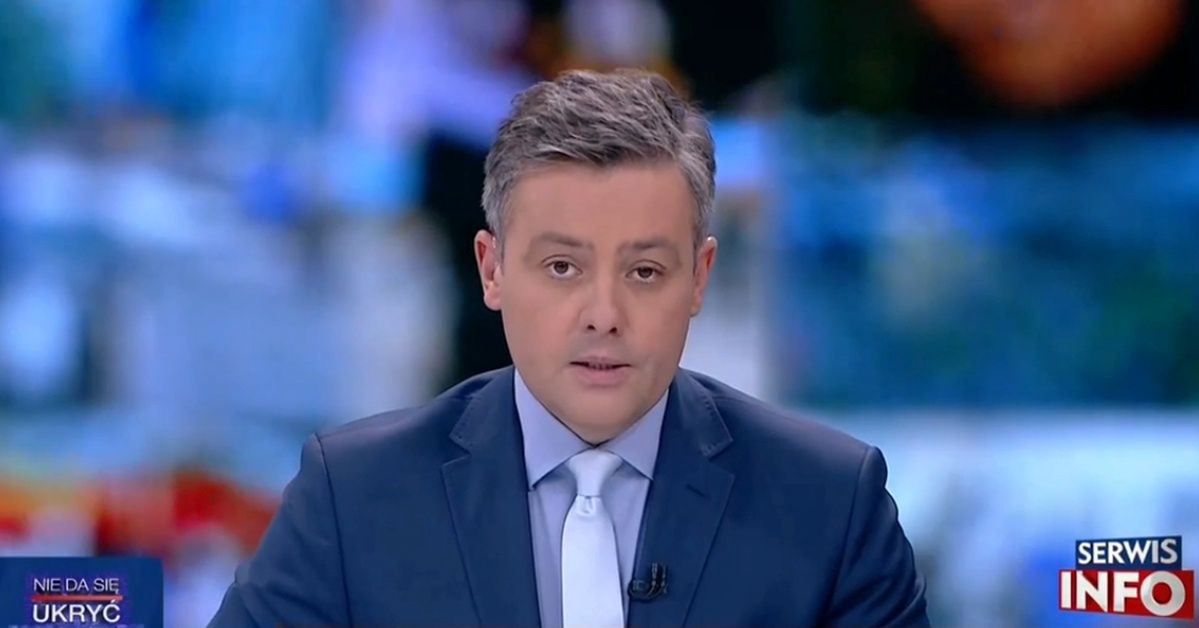 Wydał oświadczenie na antenie. Zaskakująca postawa dziennikarza TVP