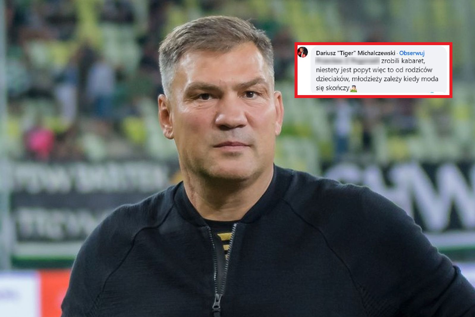 Na zdjęciu Dariusz Michalczewski