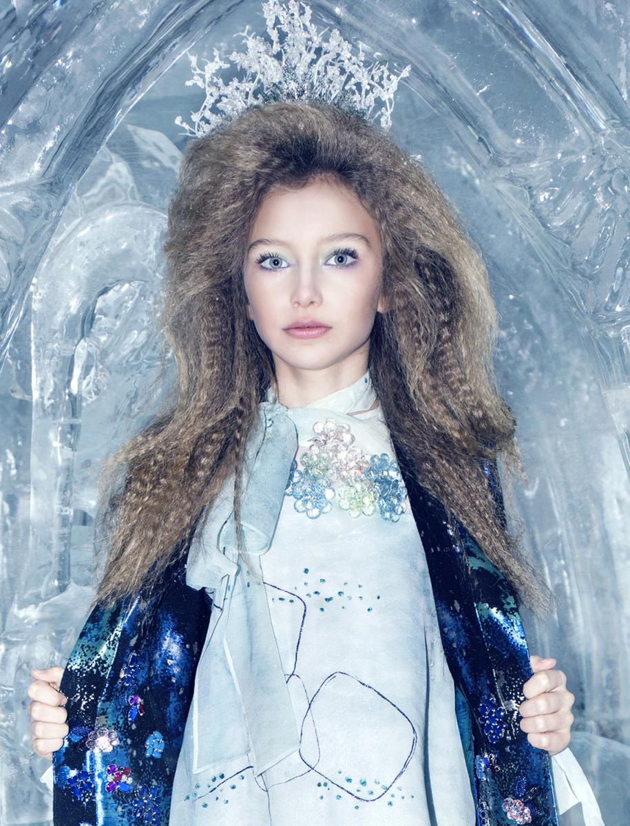 Alexandra Lenarchyk jest bardzo znaną modelką dziecięcą w USA