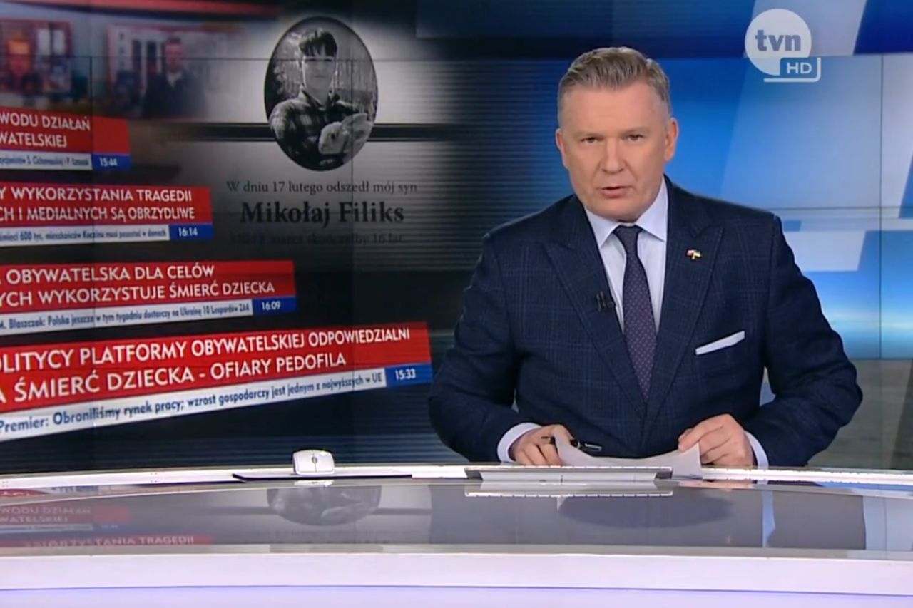 To było długie 10 minut. "Fakty" nie zostawiły na TVP suchej nitki