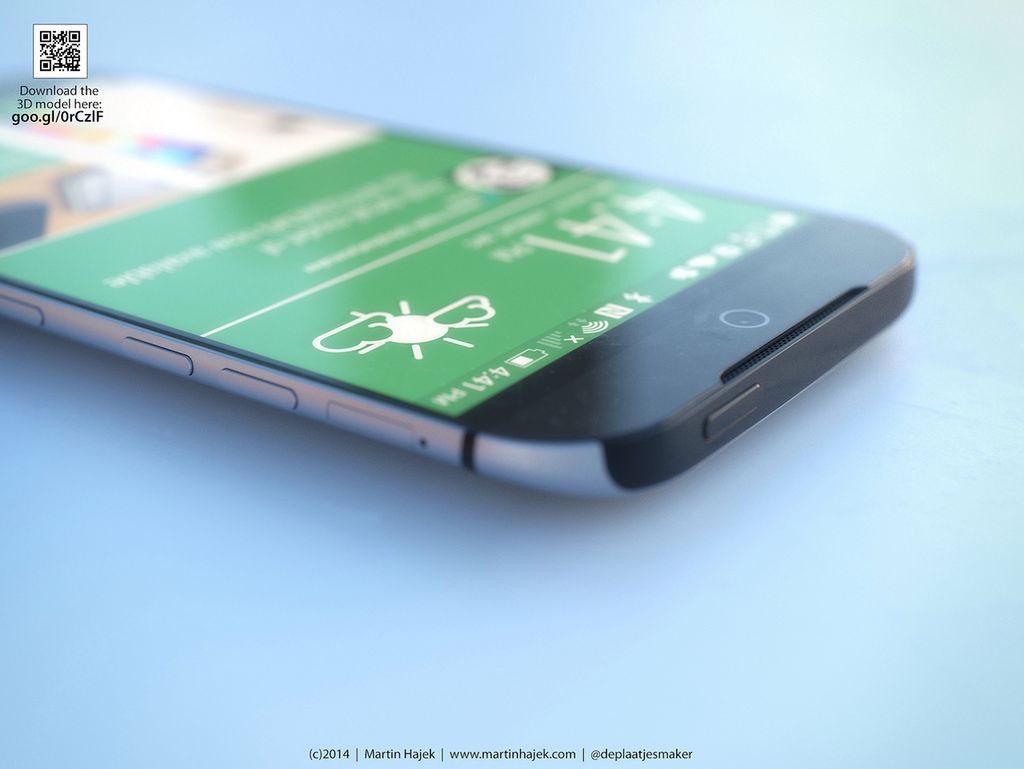 HTC One (M9), Galaxy S6 i iPhone 6 - porównanie renderów 11