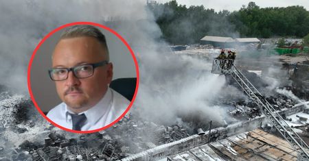 Odpady z Siemianowic podpalone? Były policjant alarmuje
