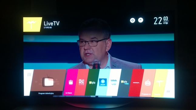 LG OLED TV 55EC930V- system WebOS