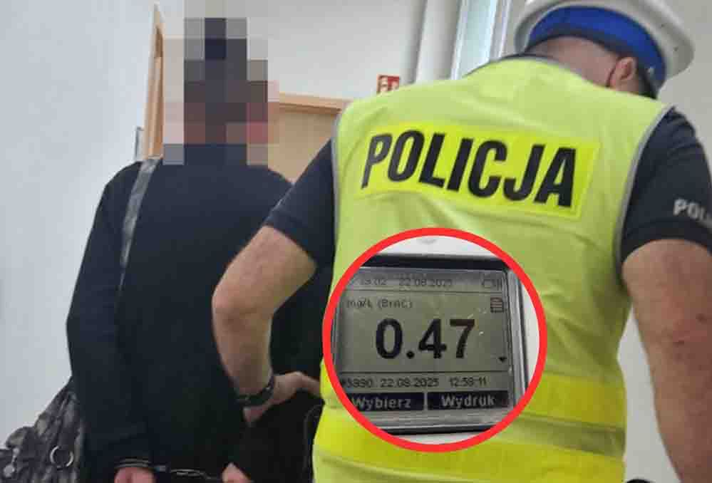 Szczecin: Pijana Niemka zdawała egzamin na prawo jazdy. Już została skazana