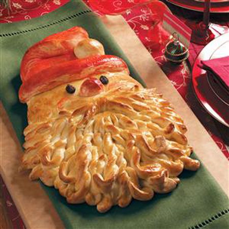 Golden Santa Bread