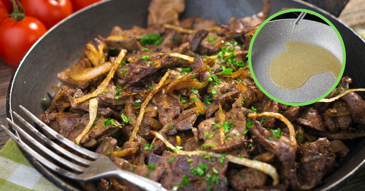 Wątróbka wyszła sucha i jednocześnie zbyt tłusta? Popełniłeś podstawowy błąd podczas smażenia
