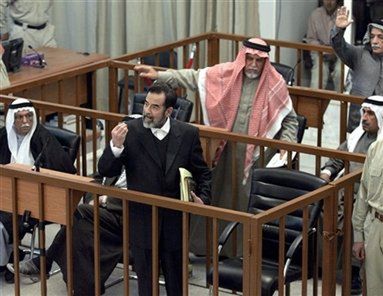 Saddam Husajn rozpocznie strajk głodowy?