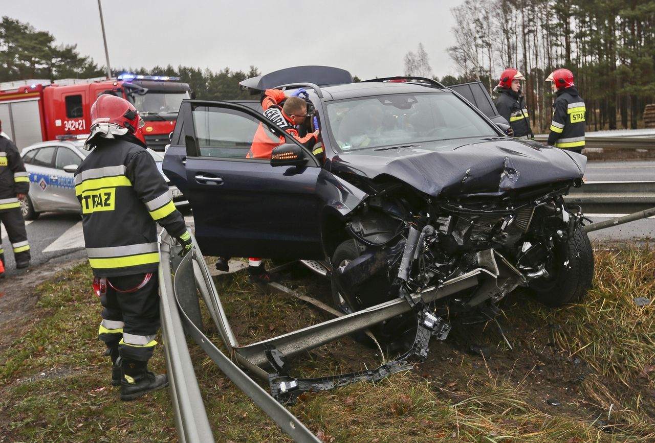 Jeśli przeliczymy liczbę wypadków na kilometr drogi, najbardziej niebezpieczne okażą się autostrady