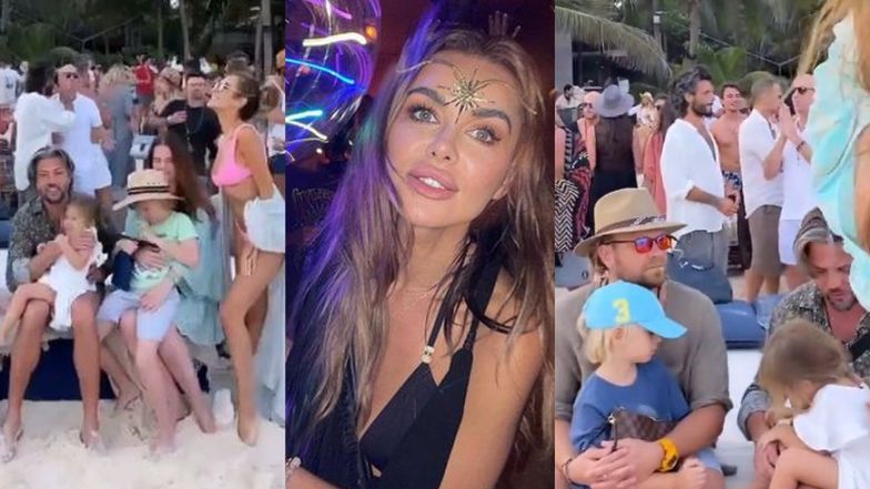 Natalia Siwiec ze znajomymi bawią się w Tulum