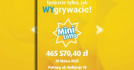 Szczęśliwy weekend na Lubelszczyźnie! Wielkie wygrane w Mini Lotto