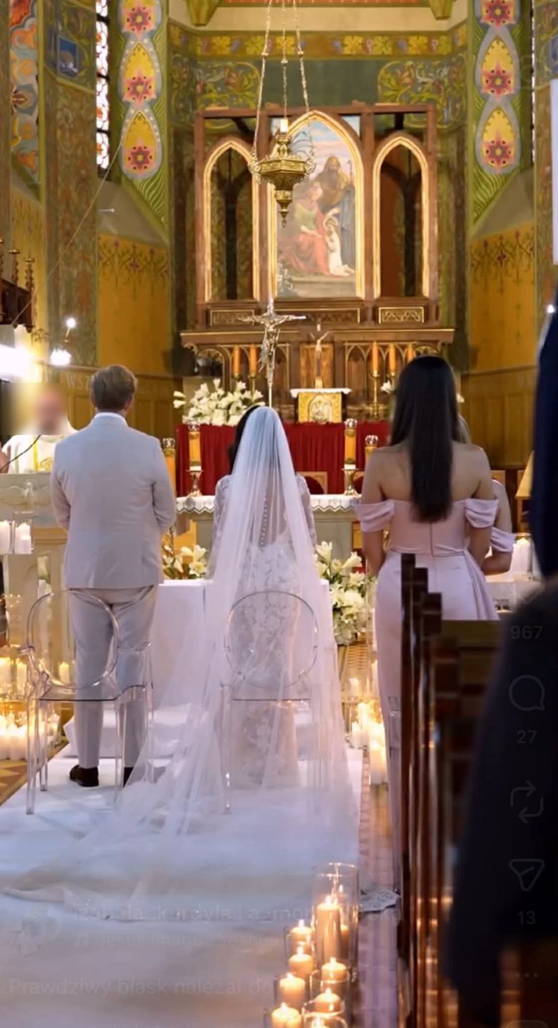 Ślub Roksany Węgiel i Kevina Mgleja