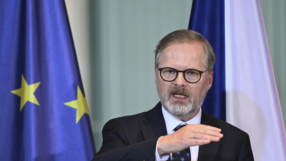 Premier Czech Petr Fiala