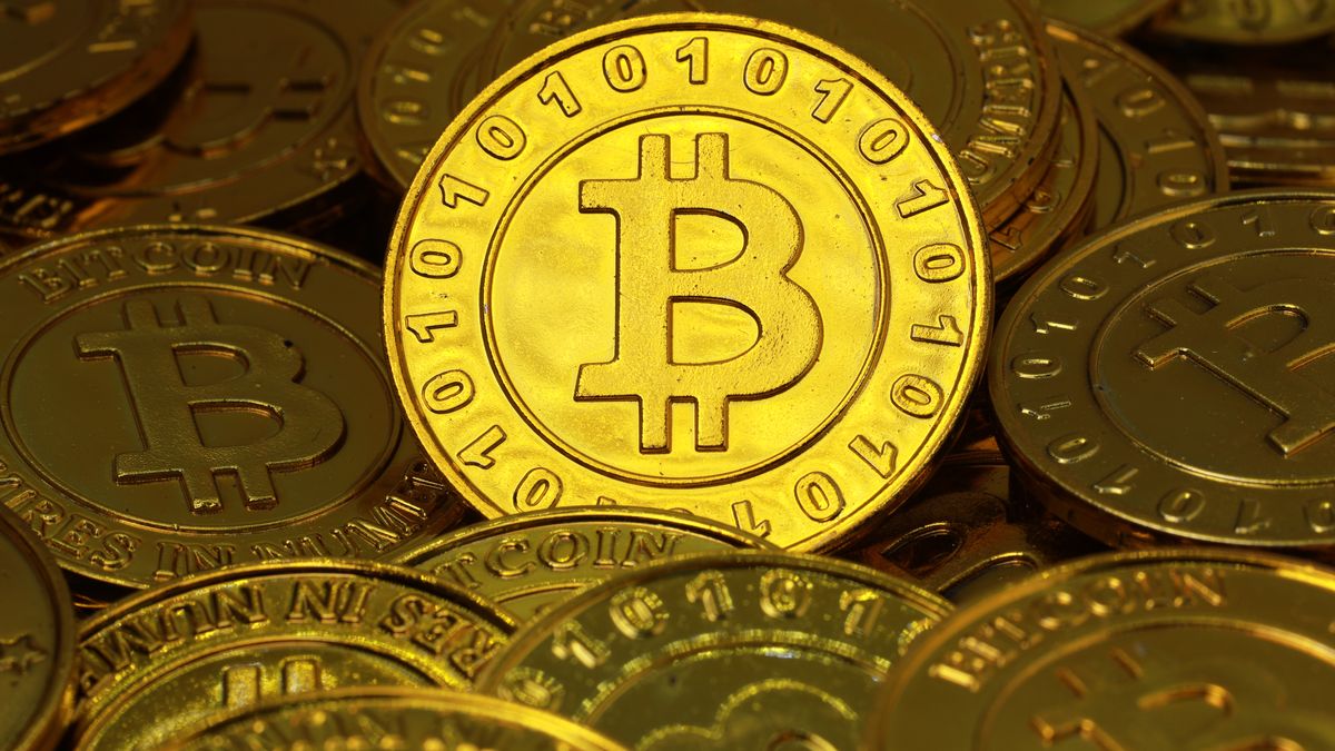 BEIJING, CHINA - MAY 30: The photo illustration shows the Bitcoin cryptocurrency on May 30, 2021 in Beijing, China. (Photo by Wang Zheng/VCG via Getty Images)