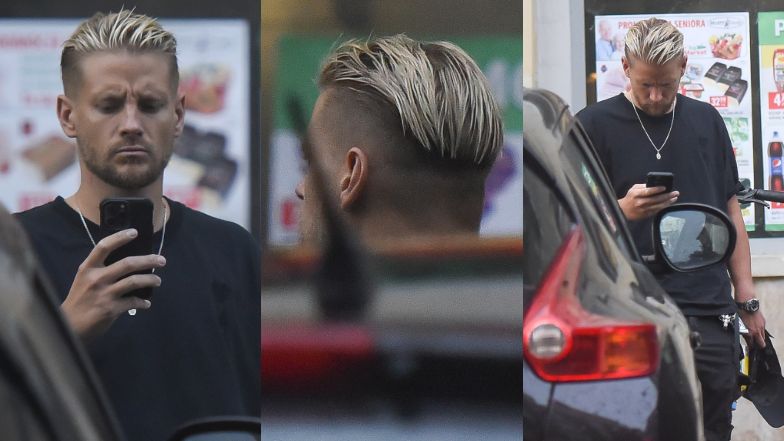 Sebastian Fabijański podziwia nową fryzurę i dyskutuje z matką