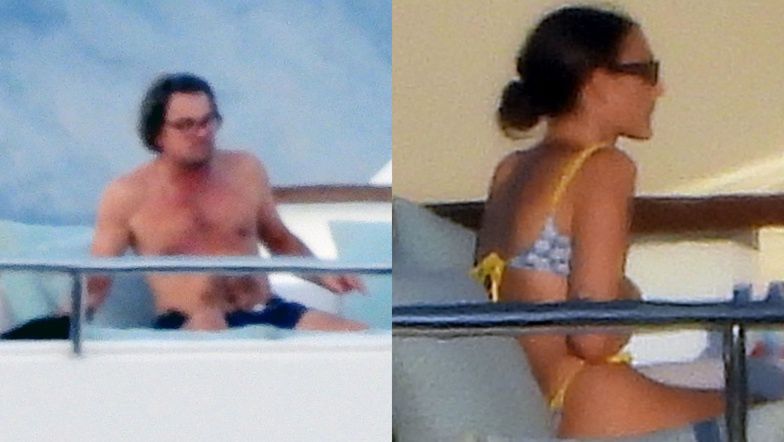 Leonardo DiCaprio na jachcie z dziewczyną