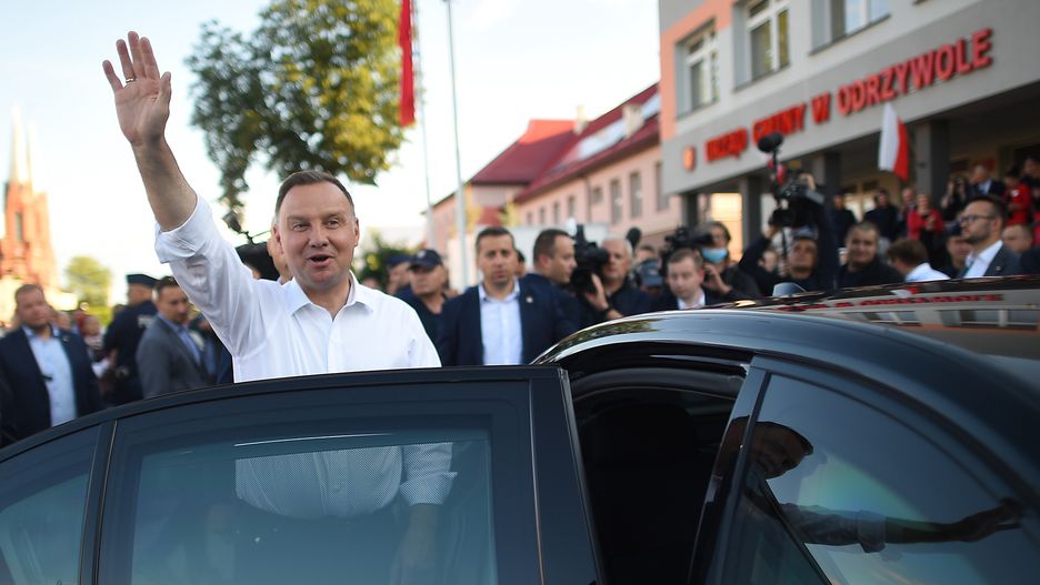 Andrzej Duda całą sytuację obrócił żart. Sprawą zajęły się służby