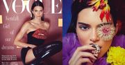 Wystraszona Kendall Jenner spogląda ze swojej 20. okładki "Vogue'a"