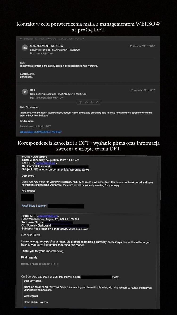 Wersow odpowiedziała na zarzuty Sylwestra Wardęgi
