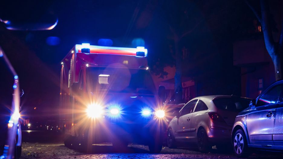 Wypadek kraksa kolizja straż straż pożarna pomoc