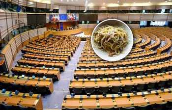 Awantura w Parlamencie Europejskim. Poszło o carbonarę