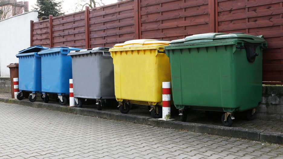 kosz, kontener,/ ilustracja