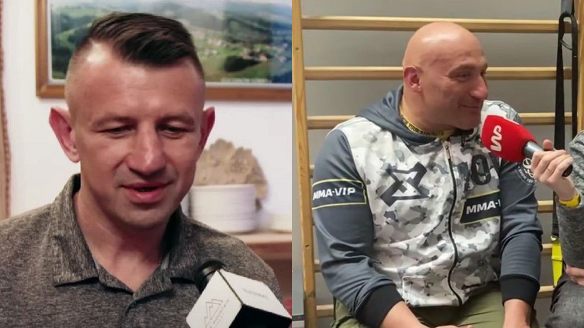 Na zdjęciu: Tomasz Adamek i Marcin Najman