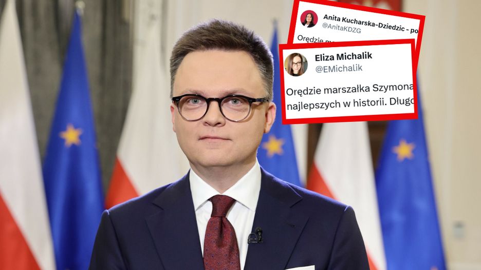 Pierwsze orędzie marszałka Sejmu. Lawina komentarzy