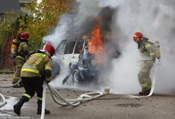 Ciało wójta z Czech znalezione w spalonym aucie. Była żona zatrzymana