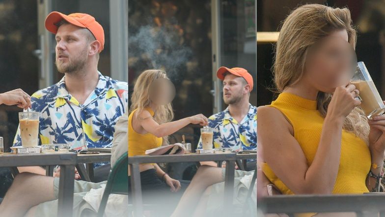 Antek Królikowski spędza czas na mieście z Izabelą