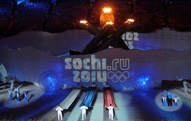 Flagi olimpijskie zawitały do Soczi
