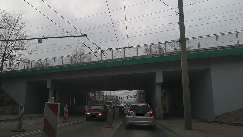 Wiadukt kolejowy na ul. Droga Męczenników Majdanka