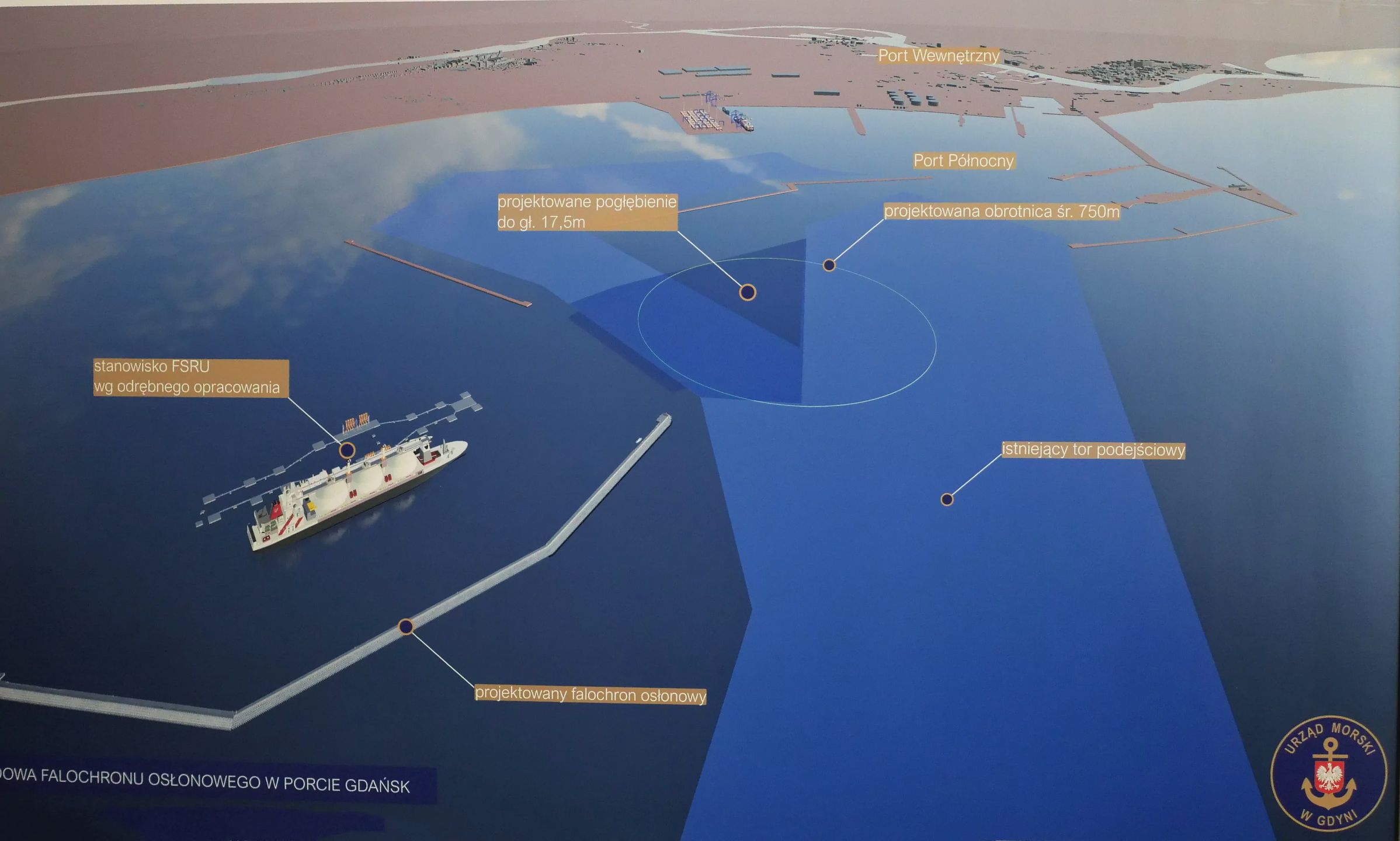 Budowa terminalu LNG typu FSRU w Porcie Gdańsk nabiera tempa