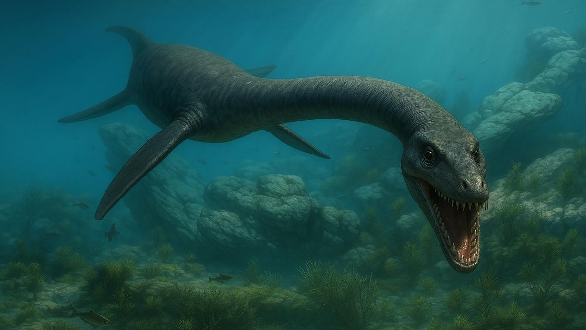 Nowo odkryta skamielina plezjozaura z Niemiec