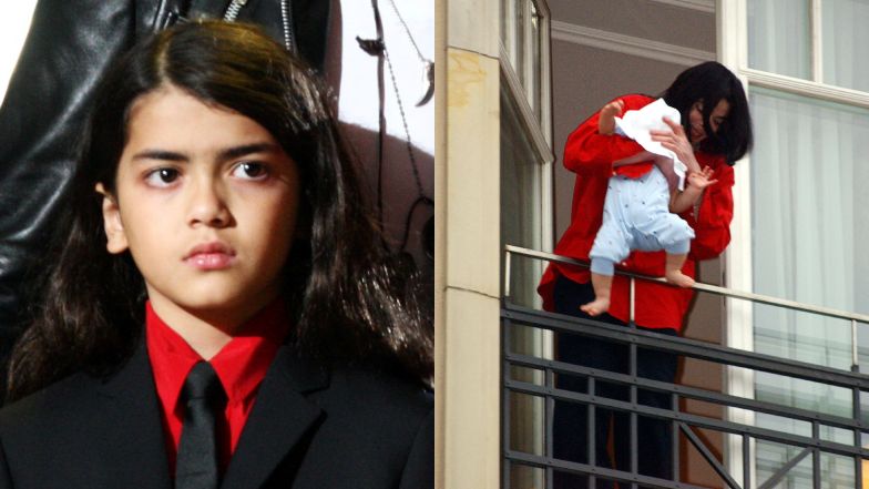Blanket Jackson na imprezie halloweenowej brata
