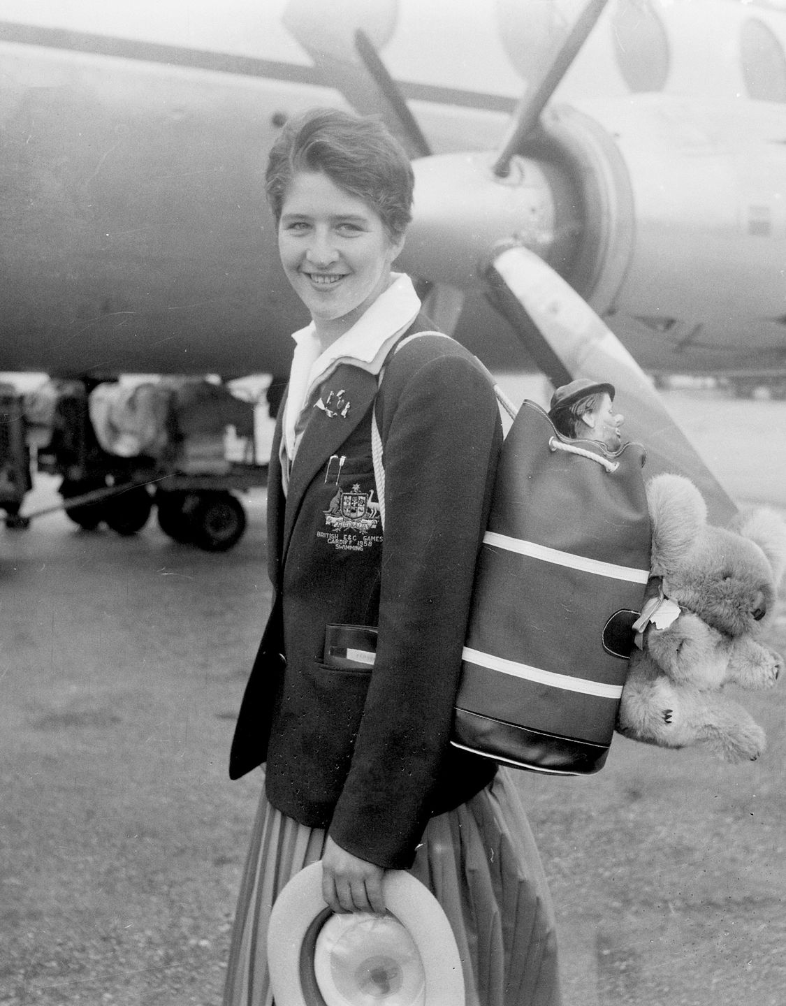 Dawn Fraser w 1958 roku
