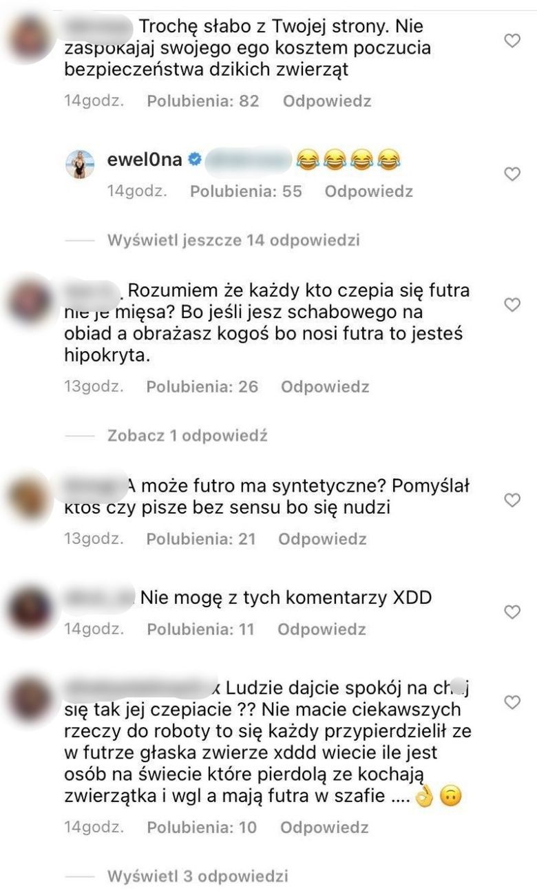 Ewel0na w ogniu krytyki za zdjęcie z sarną