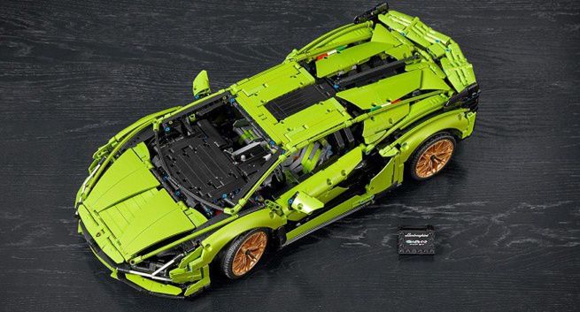 Lamborghini Sián FKP 37 z klocków Lego za 1650 zł (wideo)
