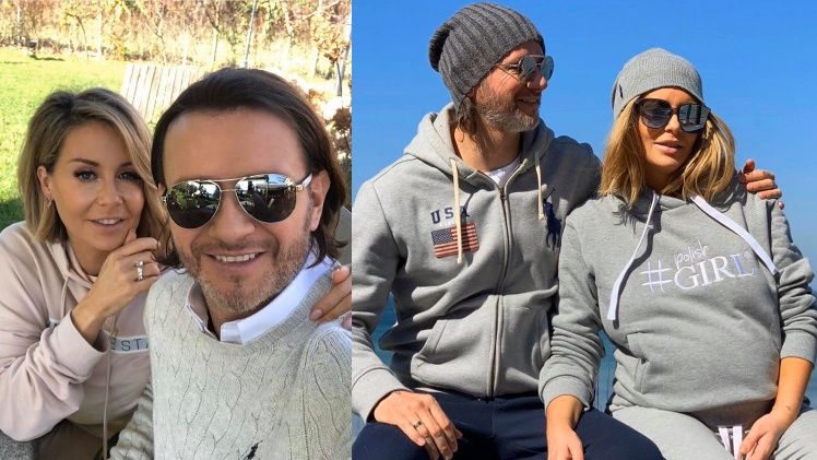 Małgorzata Rozenek i Radosław Majdan