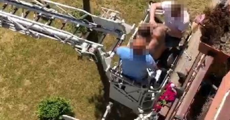 Legnica. Sceny jak z filmów. Uciekał przed policją, skacząc po balkonach