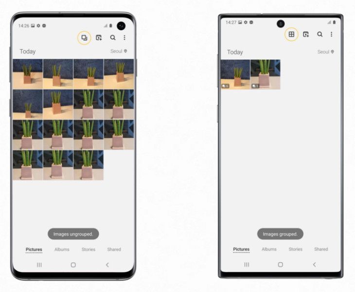 Galaxy S10 i Note10 z lepszymi aparatami. Samsung nakarmił je funkcjami z S20 5