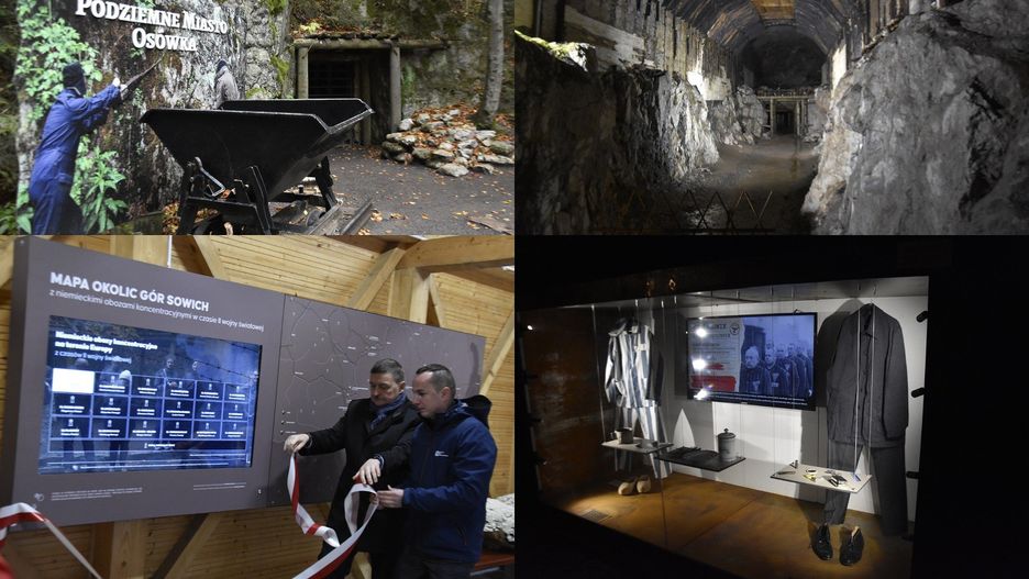 W Podziemnym Mieście Osówka powstała ścieżka edukacyjna i interaktywną tablicą