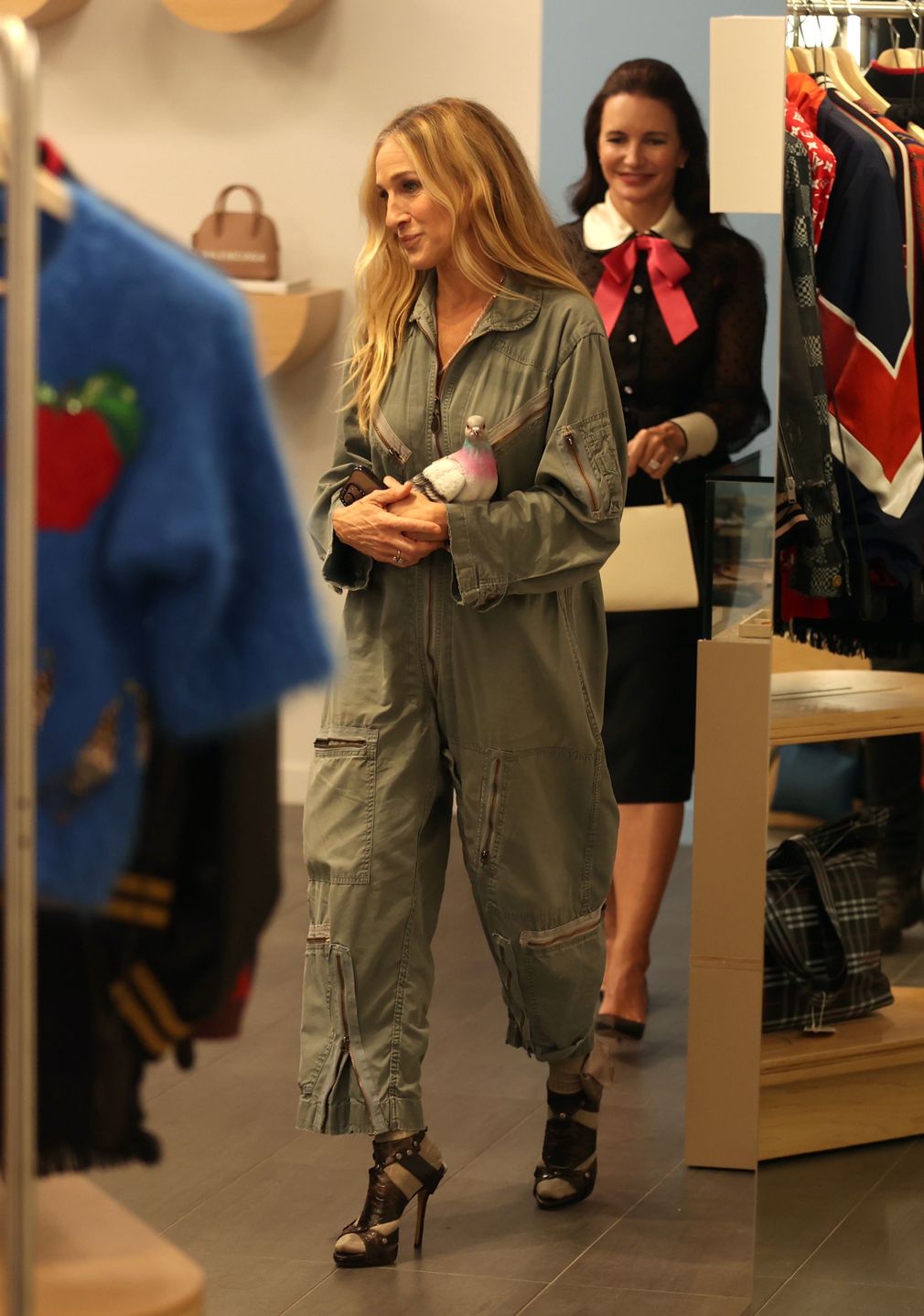 Sarah Jessica Parker i Kristin Davis na planie 2. sezonu "I tak po prostu"