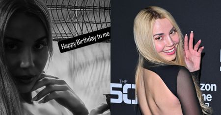 WAŻNE: Marianna Schreiber znów od ubrań stroni i turecki biust zakrywa z babeczką w dłoni. "Happy birthday to me" (FOTO)