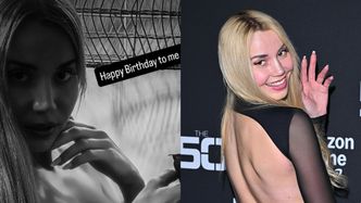 WAŻNE: Marianna Schreiber znów od ubrań stroni i turecki biust zakrywa z babeczką w dłoni. "Happy birthday to me" (FOTO)