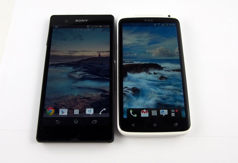 Sony Xperia Z vs HTC One X