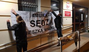 Protest w obronie sędzi Agnieszki Niklas-Bibik