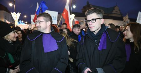 Sędziowie Igor Tuleya i Paweł Juszczyszyn w Trybunale w Luksemburgu