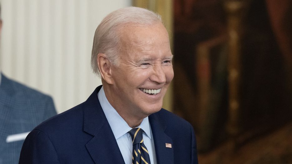 US President Joe Biden delivers remarks welcoming the 2022 World Series champions Houston Astros during a ceremony in the East Room of the White House in Washington, DC, USA, 07 August 2023. EPA/MICHAEL REYNOLDS Dostawca: PAP/EPA.