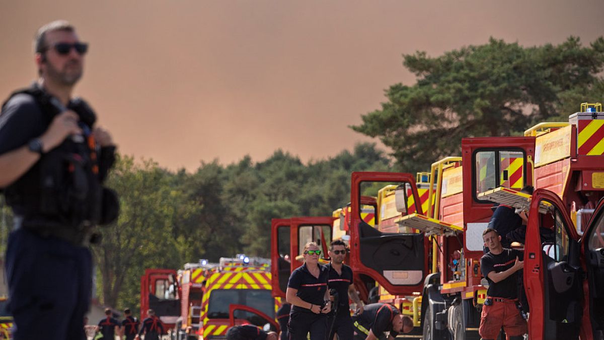 W związku z ogromnym pożarem zatrzymano 6 osób