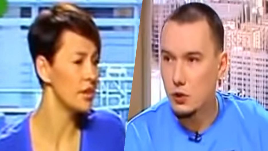 Anna Popek rozmawia z Rahimem w programie "Kawa czy herbata"